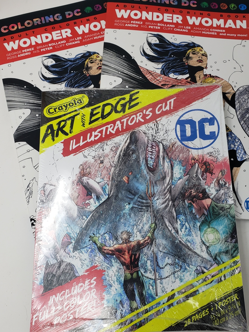 DC Comics Adult Coloring Books